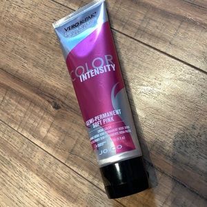 Soft pink hair colour